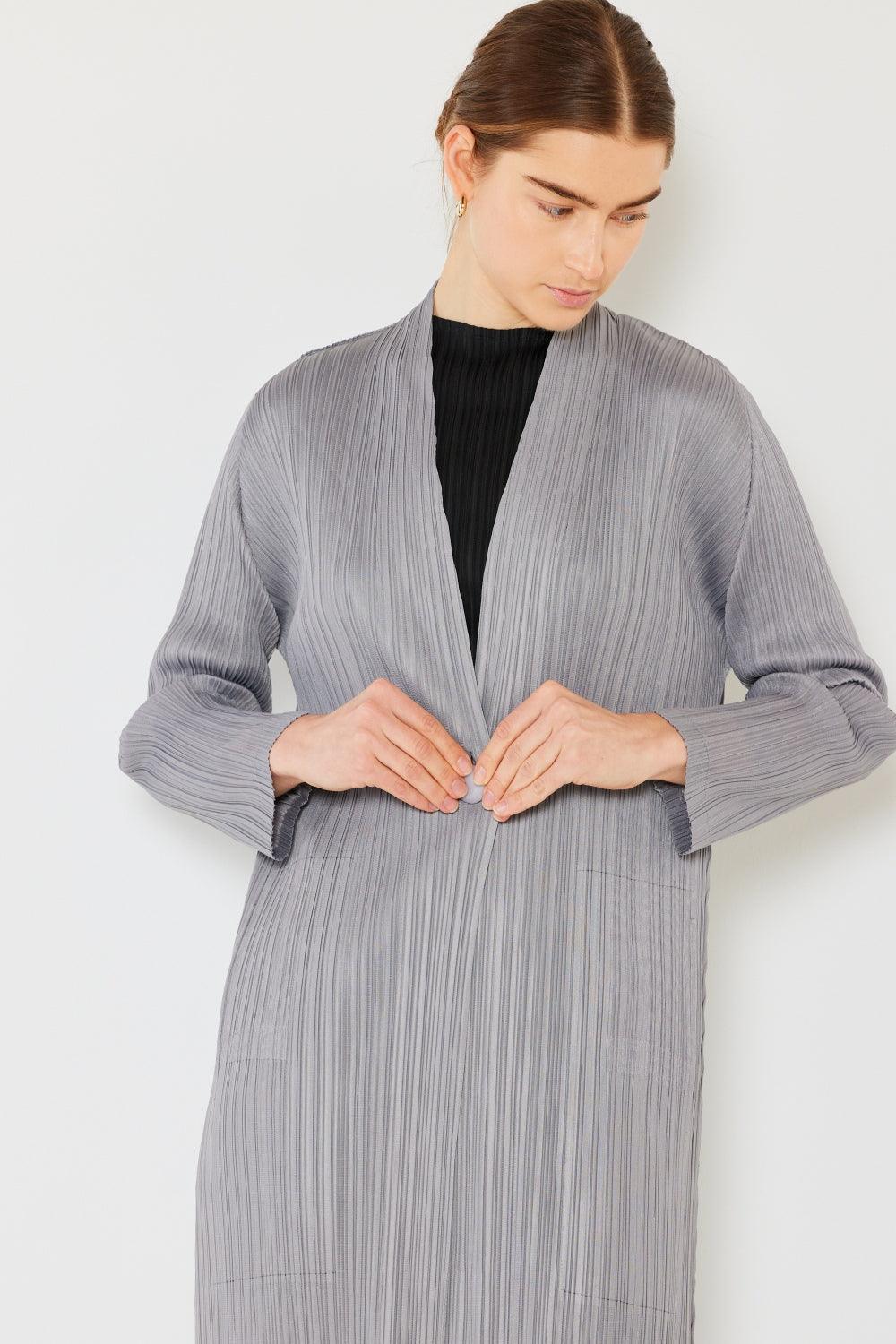 Cardigan plissé à manches longues Marina West Swim