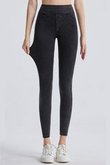 Jean court taille haute