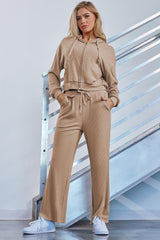 Ensemble sweat à capuche zippé et pantalon Active avec cordon de serrage