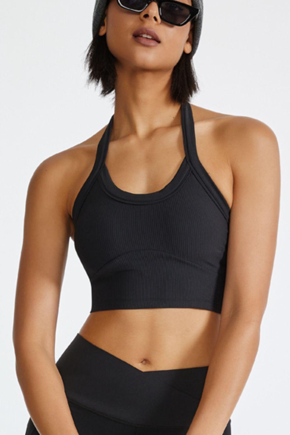 Camisole active à col licou