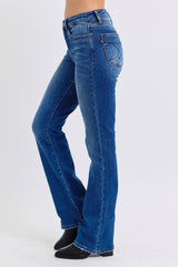 Jean bootcut taille mi-haute Judy Blue Full Size Run avec doublure thermique 