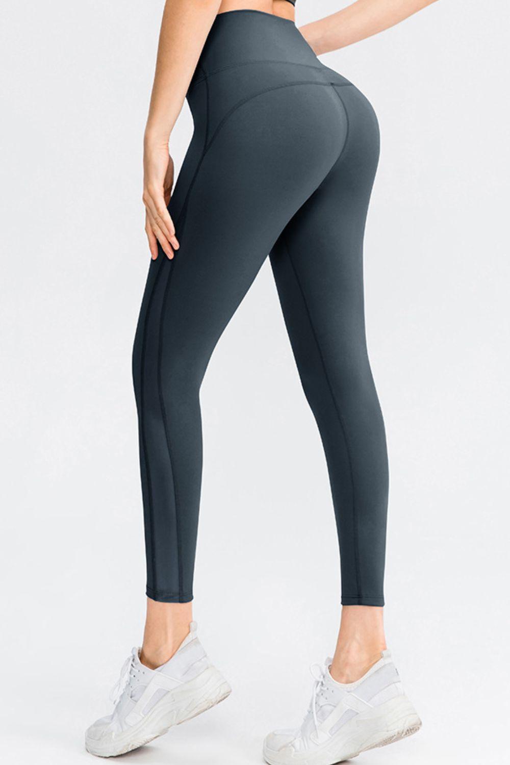 Pantalon de sport long coupe slim à taille large