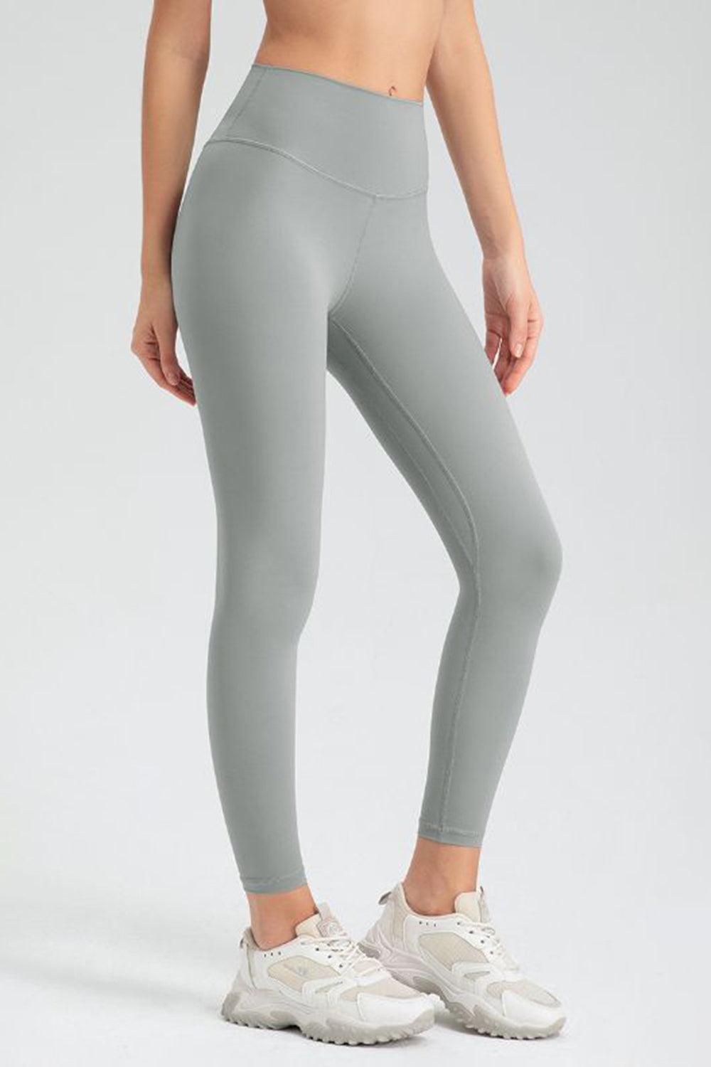 Legging slim fit actif à taille large
