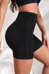 Short de sport slim fit taille haute