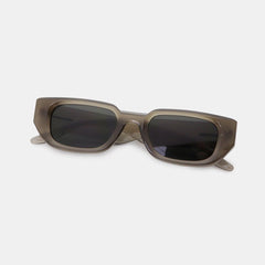 Lunettes de soleil rectangulaires à monture en polycarbonate