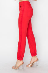 Jean de jogging taille haute RISEN