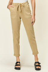 Jean de jogging taille haute bleu Judy