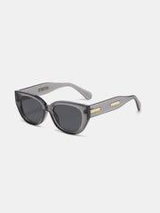 Lunettes de soleil à monture en polycarbonate œil de chat