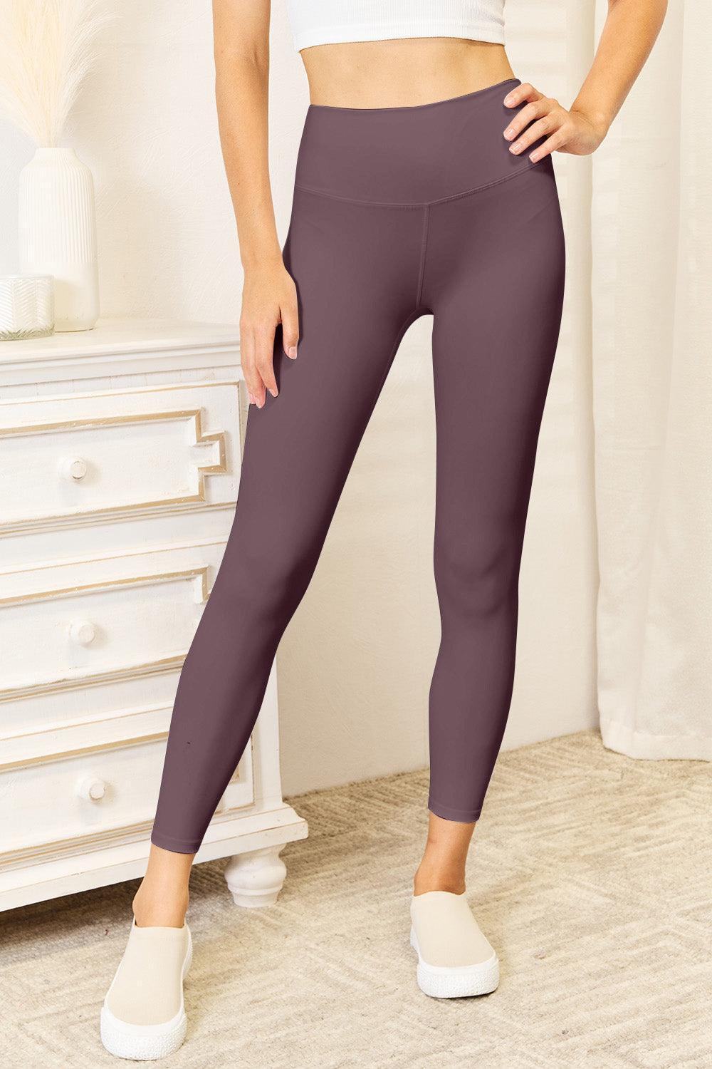 Legging de sport à taille large Double Take