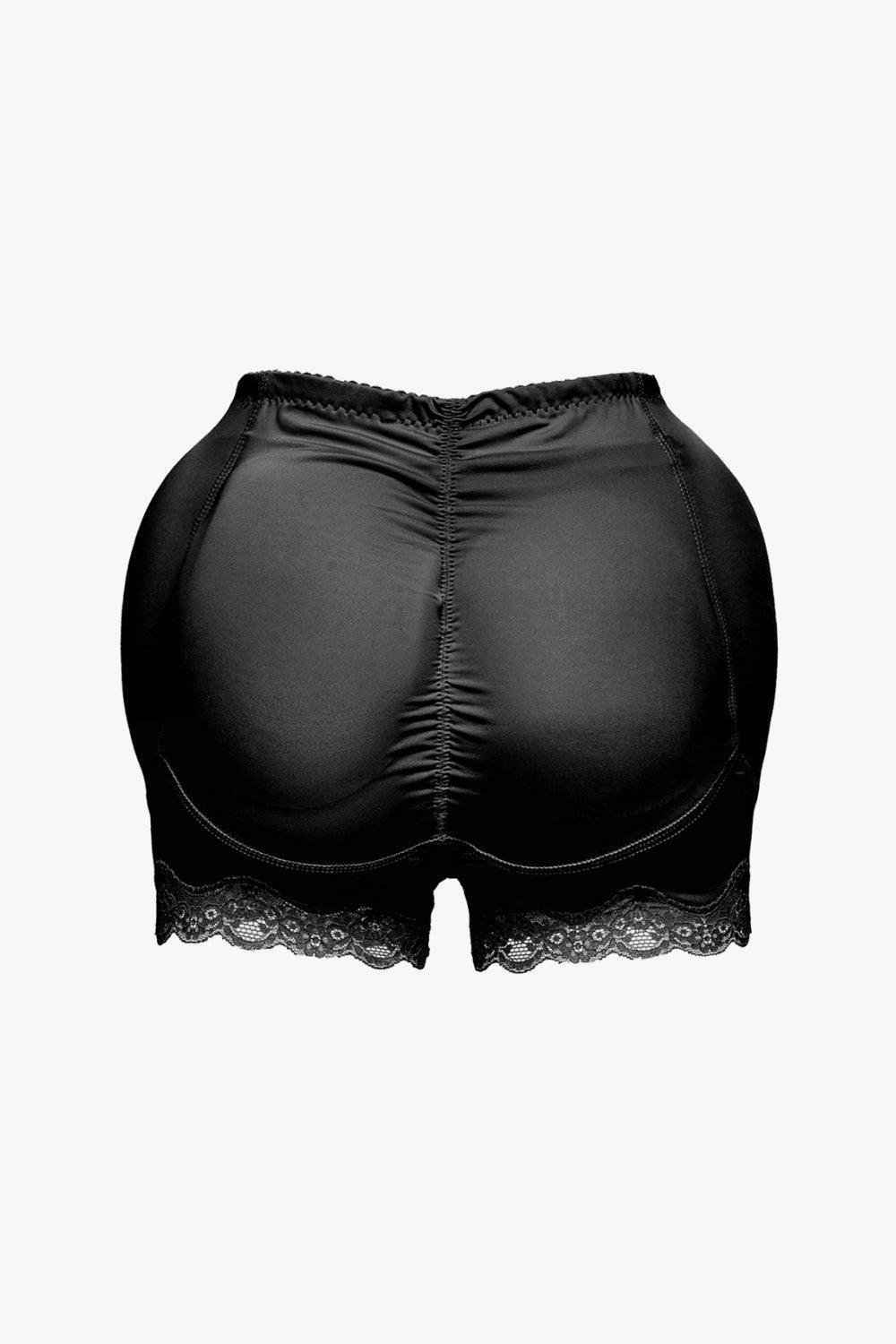 Short gainant avec bordure en dentelle pleine grandeur