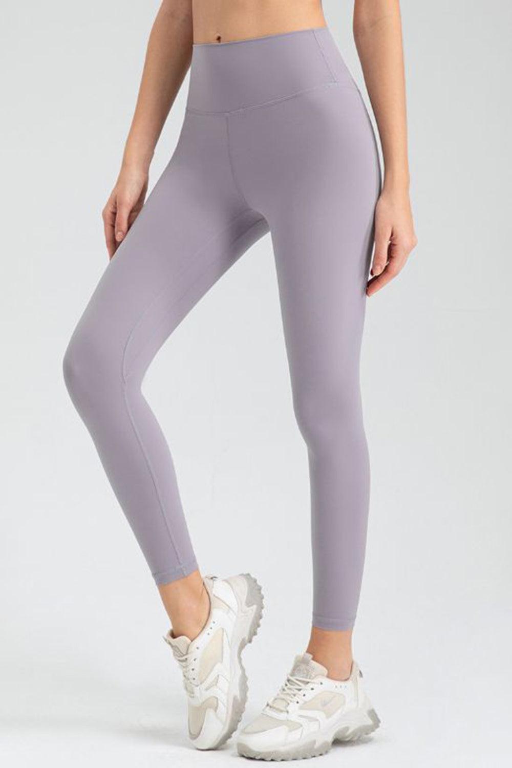 Legging slim fit actif à taille large