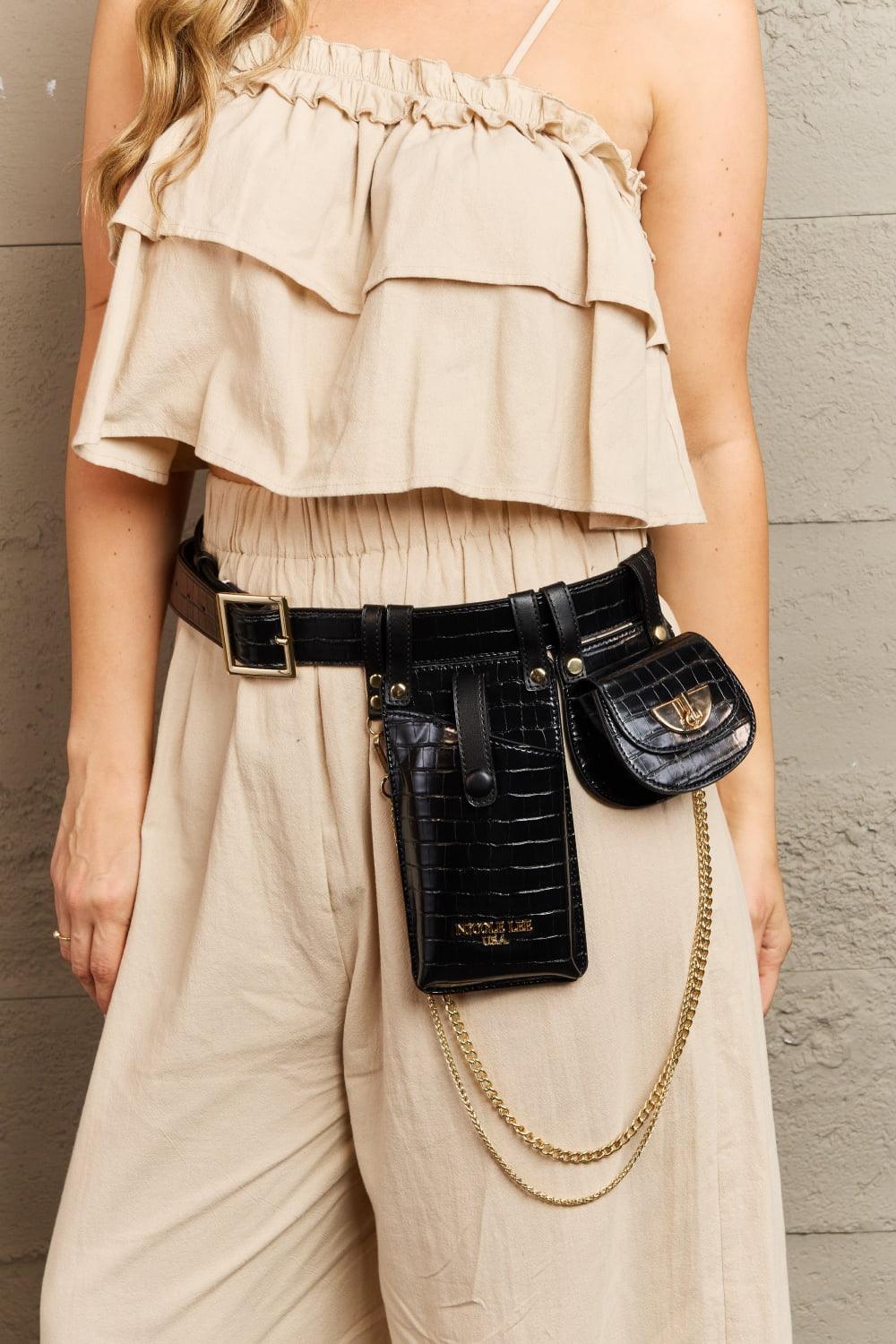 Sac ceinture Aurelia de Nicole Lee USA