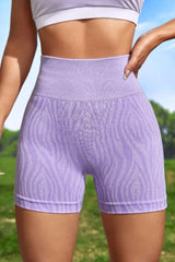 Short slim actif à taille large