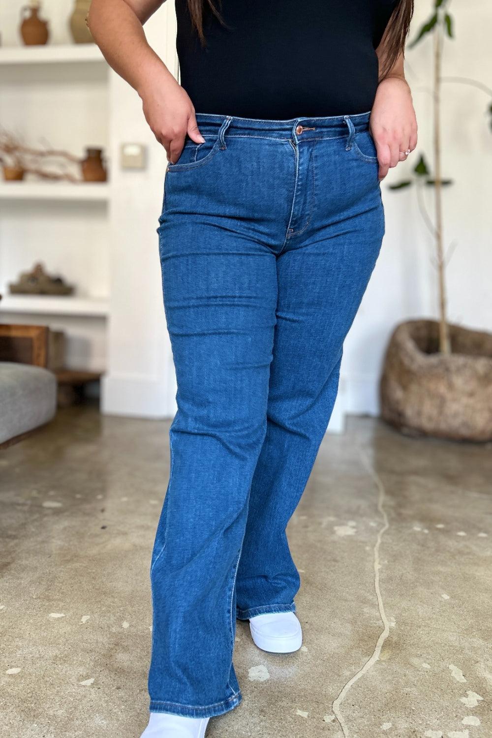 Jean droit taille haute Judy Blue Full Size