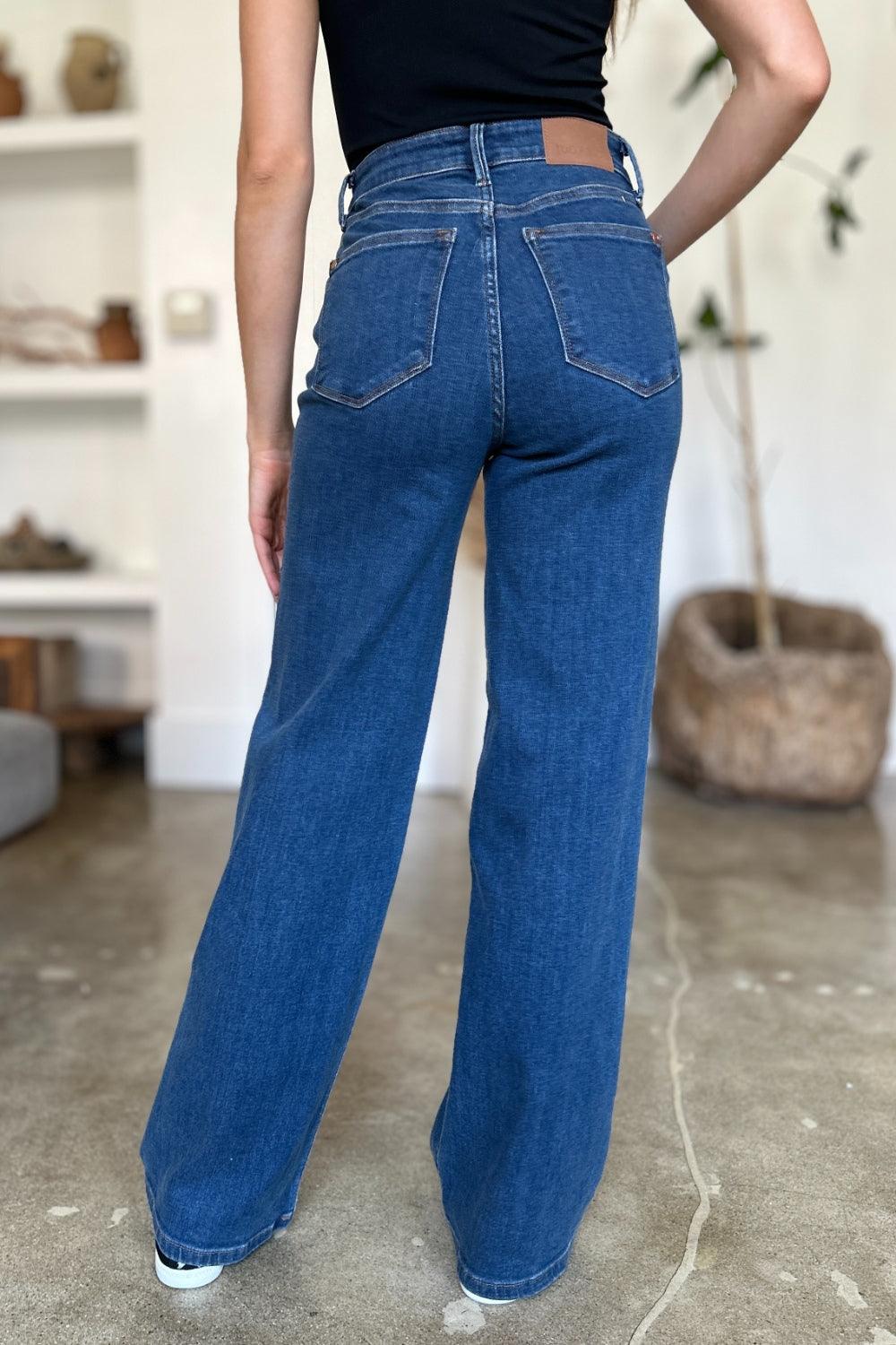 Jean droit taille haute Judy Blue Full Size