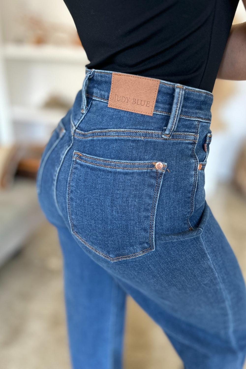 Jean droit taille haute Judy Blue Full Size