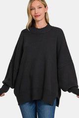 Pull surdimensionné Zenana à assise latérale