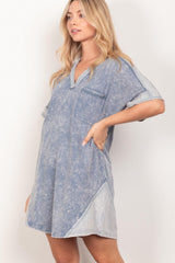 Robe t-shirt à manches courtes et col en V VERY J