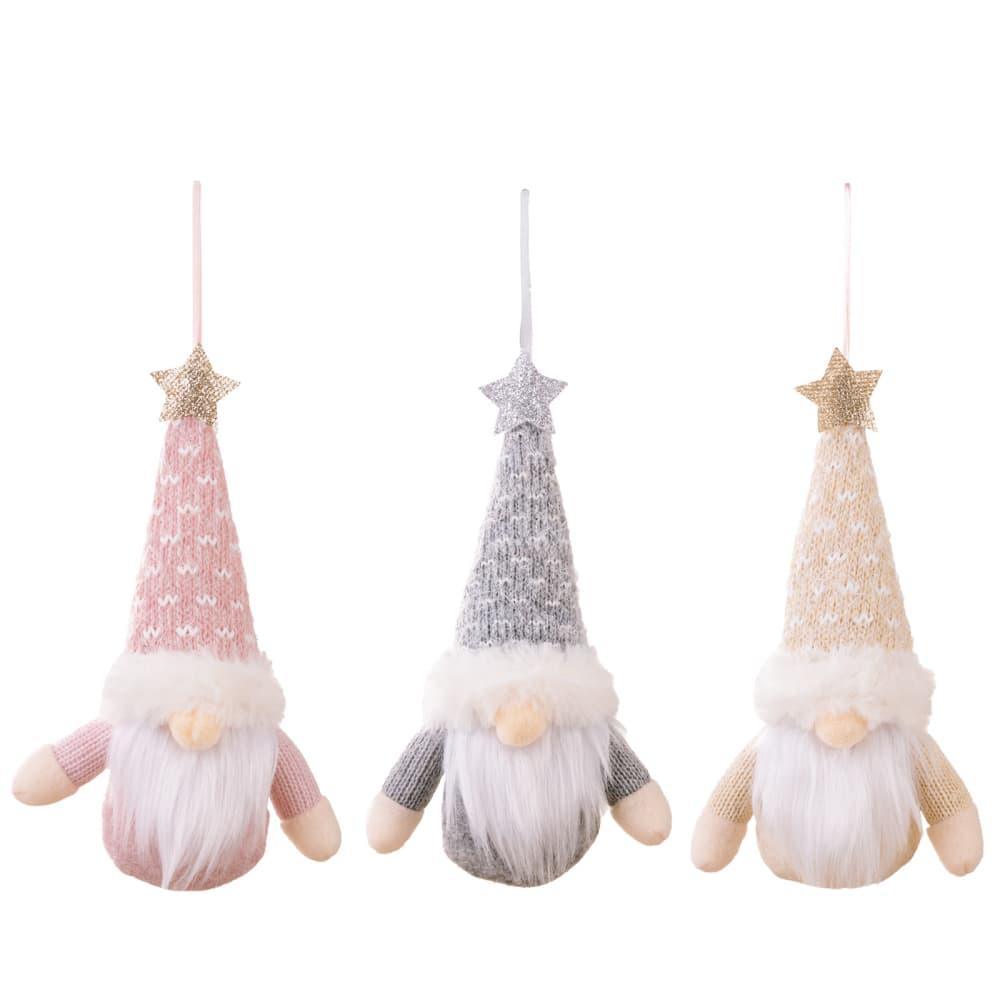 Assortiment de 2 gadgets à suspendre sans visage pour gnomes