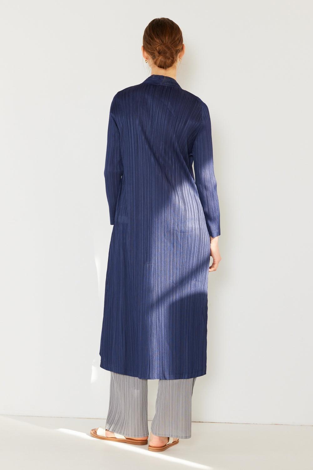 Cardigan plissé à manches longues Marina West Swim