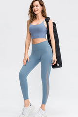 Pantalon de sport long coupe slim à taille large