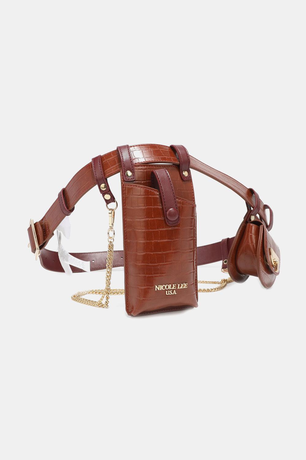 Sac ceinture Aurelia de Nicole Lee USA