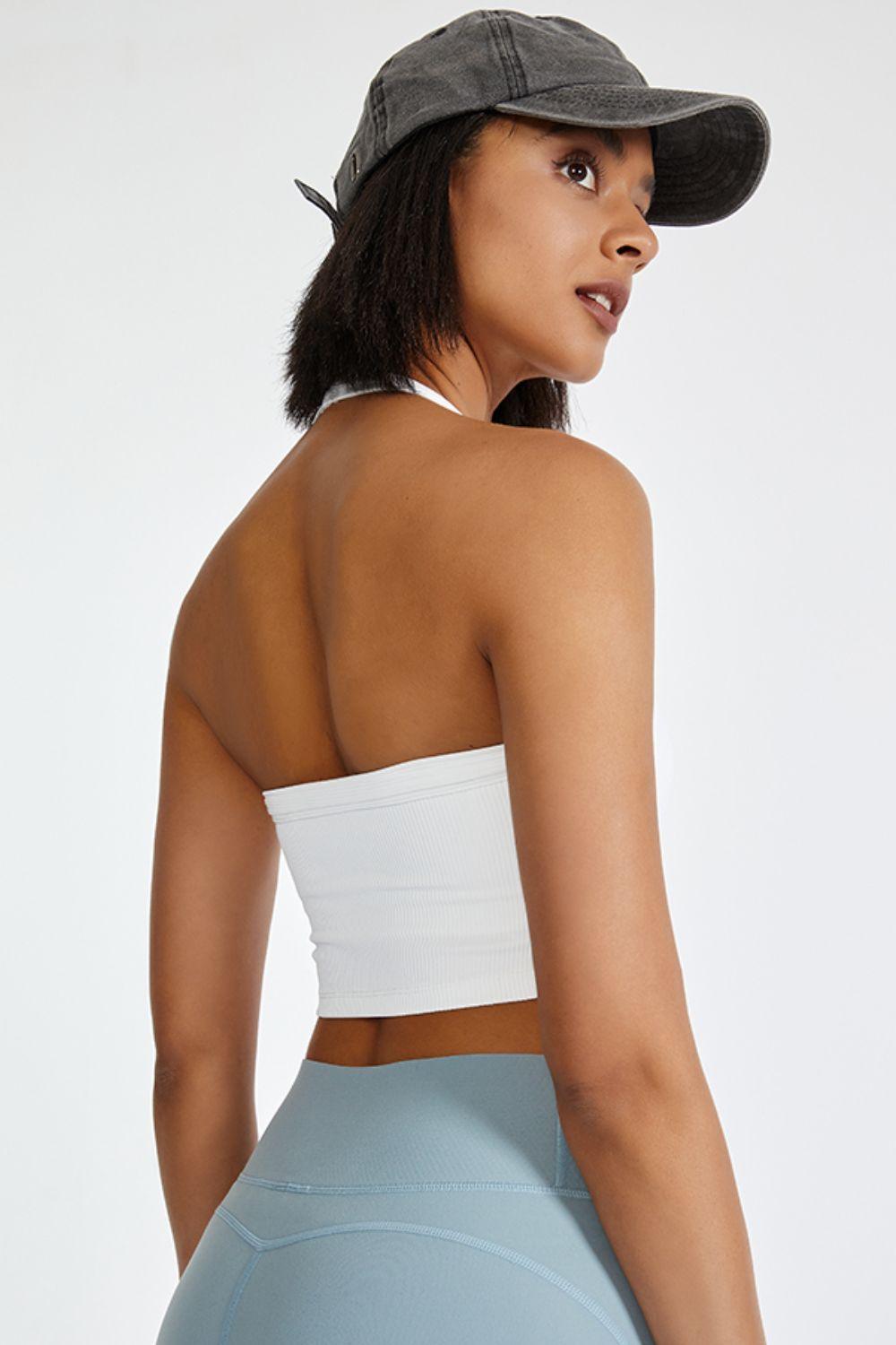 Camisole active à col licou