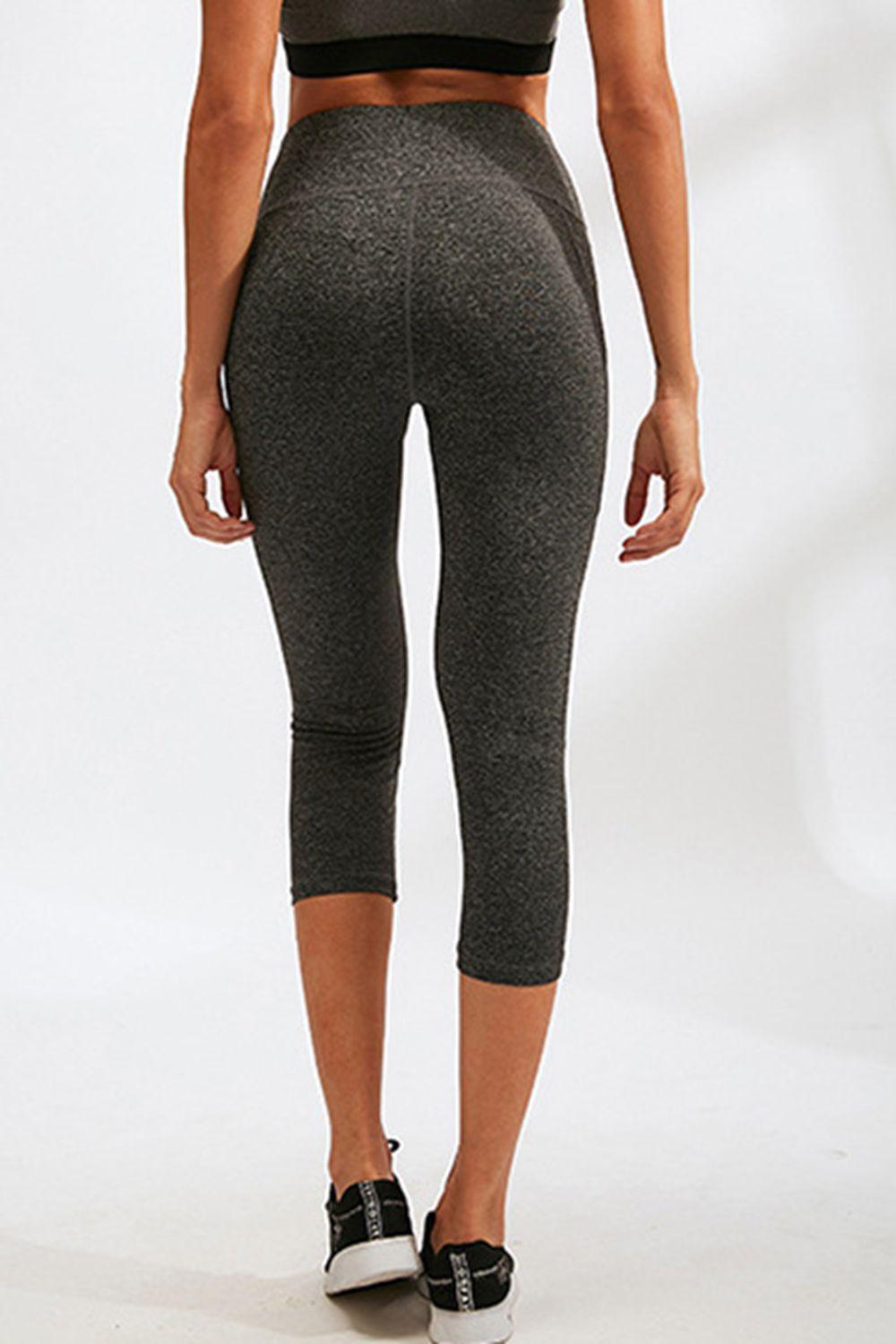Legging de sport slim fit à taille large avec poches