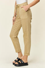 Jean de jogging taille haute bleu Judy