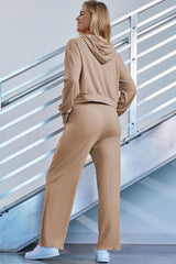 Ensemble sweat à capuche zippé et pantalon Active avec cordon de serrage