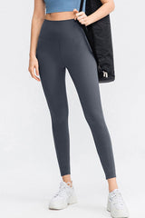 Pantalon de sport long coupe slim à taille large