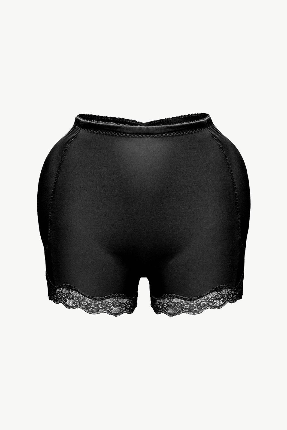 Short gainant avec bordure en dentelle pleine grandeur