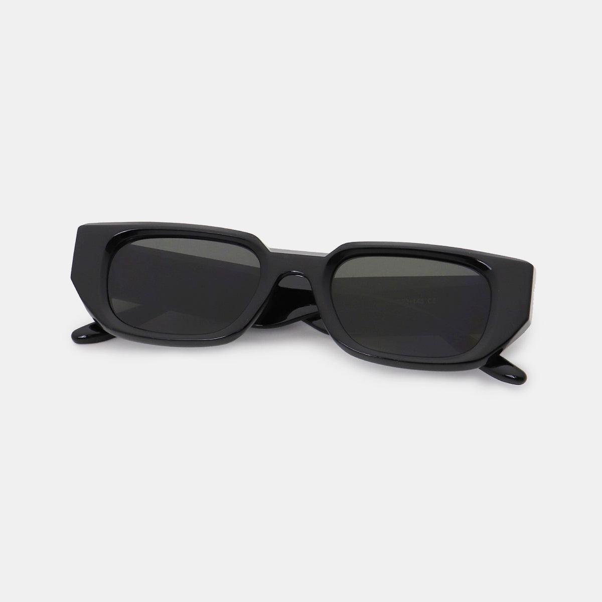 Lunettes de soleil rectangulaires à monture en polycarbonate