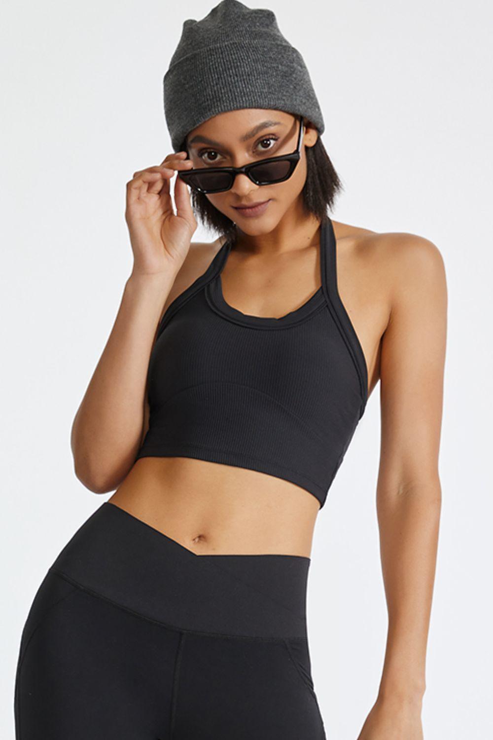 Camisole active à col licou