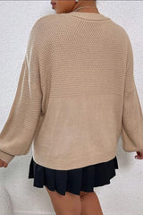 Cardigan ouvert sur le devant à épaules tombantes et appliqués floraux