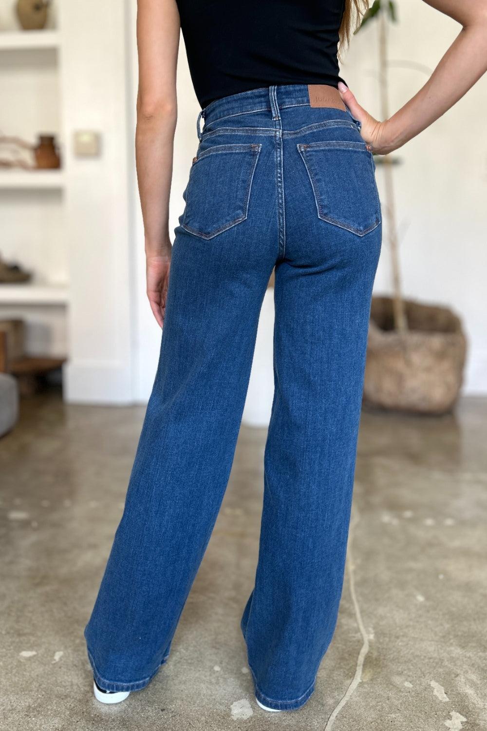 Jean droit taille haute Judy Blue Full Size